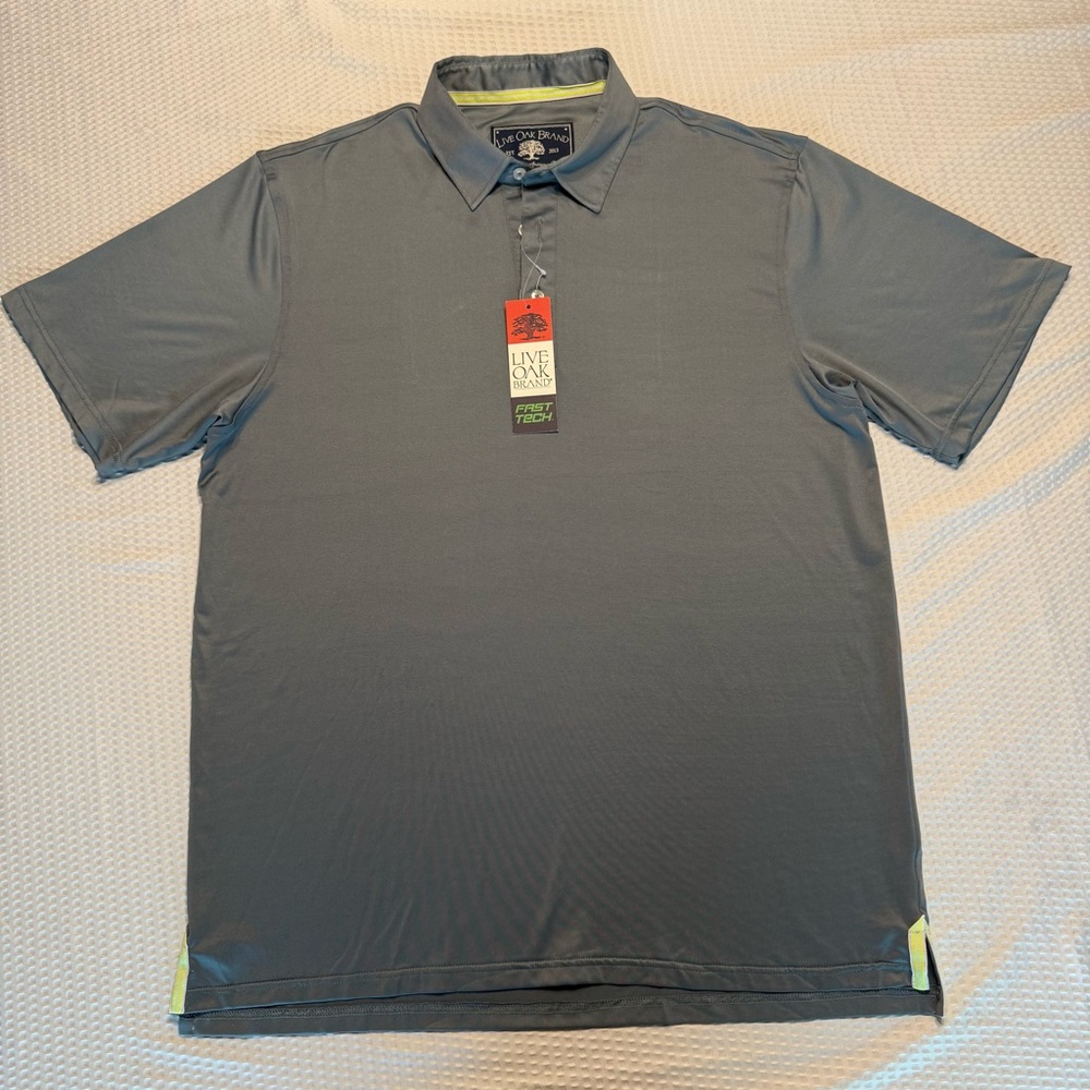 Live Oak Men's Gray Polo Shirt size Small NEW with tags ❤️
Golf Active wear